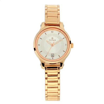 "Titan  Ladies Watch - NN2602WM01 - Click here to View more details about this Product